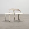 Micadoni Mia matstol beige, set om 2