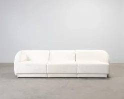 Micadoni Miley 3-sits soffa naturvit