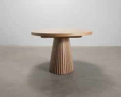 Micadoni Portmany förlängningsbart matbord 160-205 cm ek
