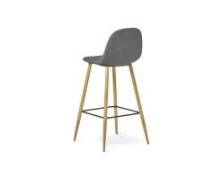 Mio Tracy barstol grå, set om 2