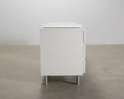 Muurame skrivbord vit