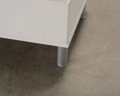Muurame skrivbord vit