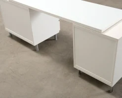 Muurame skrivbord vit