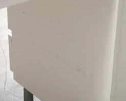 Muurame skrivbord vit
