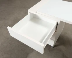 Muurame skrivbord vit