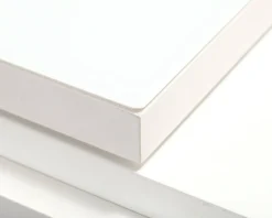 Muurame skrivbord vit