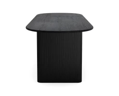 Noira matbord 220 - 320 cm svart