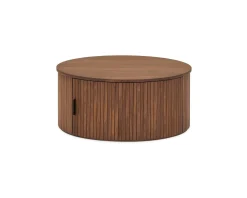 Noira soffbord ø 80 cm valnöt