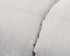 Norbo 2-sits reclinersoffa konstläder ljusgrå