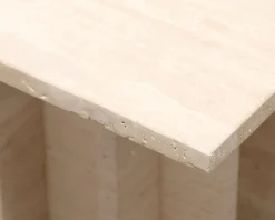 Normann Copenhagen Edge soffbord travertine