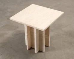 Normann Copenhagen Edge soffbord travertine