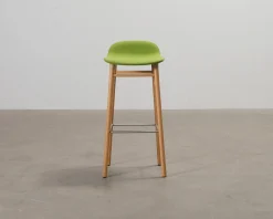 Normann Copenhagen Form 75 cm barstol grön