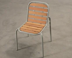 Normann Copenhagen Vig Robinia stol ljusgrå