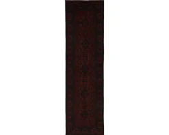 Old Afghan orientalisk matta 83 x 288 cm