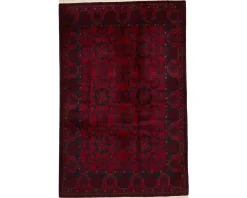 Old Afghan orientalisk matta 125 x 193 cm
