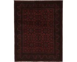 Old Afghan orientalisk matta 154 x 192 cm