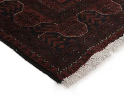 Old Afghan orientalisk matta 154 x 192 cm