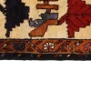 Old Figural Kashghai orientalisk matta 138 x 202 cm
