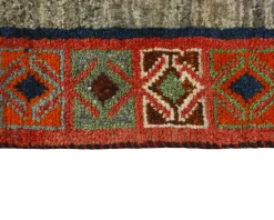 Old Figural Kashghai orientalisk matta 138 x 227 cm