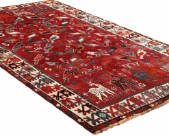 Old Figural Kashghai orientalisk matta 165 x 284 cm