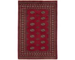 Pakistan handknotted orientalisk matta 137 x 203 cm