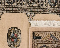 Pakistan handknotted orientalisk matta 80 x 311 cm beige