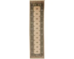Pakistan handknotted orientalisk matta 76 x 307 cm