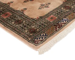 Pakistan handknotted orientalisk matta 81 x 305 cm beige