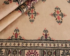 Pakistan handknotted orientalisk matta 80 x 298 cm beige