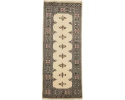 Pakistan handknotted orientalisk matta 77 x 193 cm