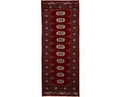 Pakistan handknotted orientalisk matta 78 x 203 cm