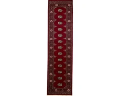 Pakistan handknotted orientalisk matta 80 x 304 cm