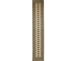 Pakistan handknotted orientalisk matta 80 x 417 cm