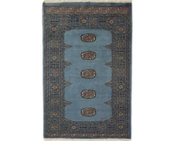 Pakistan handknotted orientalisk matta 93 x 142 cm