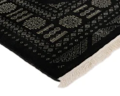 Pakistan handknotted orientalisk matta 172 x 255 cm svart