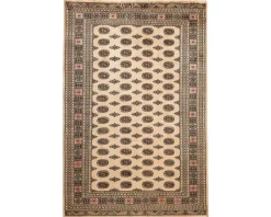 Pakistan handknotted orientalisk matta 199 x 298 cm