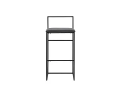 Pan barstol svart, set om 6