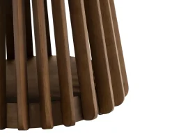 Peyra soffbord ø 60 cm valnöt