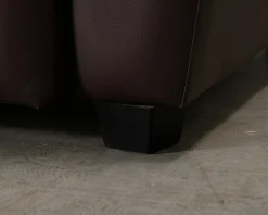 Pohjanmaan Modena 2-sits soffa brun läder