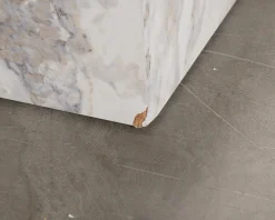 Rambabu soffbord 90 cm vit
