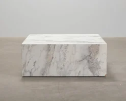Rambabu soffbord 90 cm vit