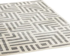 Rezas Cosmou matta 140 x 200 cm beige / svart