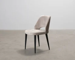 Richmond Interiors Giovanna stol i sammet beige