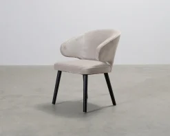 Richmond Interiors Indigo sammetsstol beige