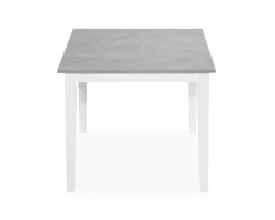 Romea matbord grå / vit