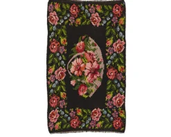 Rose Kelim orientalisk matta 135 x 226 cm