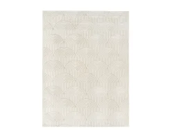 Rugvista Art Deco matta 300 x 400 cm vit