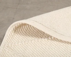 Rugvista Bubbles matta 140 x 200 cm vit / naturvit