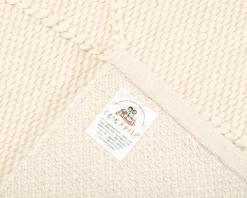 Rugvista Bubbles matta 140 x 200 cm vit / naturvit