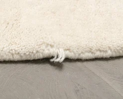 Rugvista Core Handloom Flat matta ø 300 cm naturvit